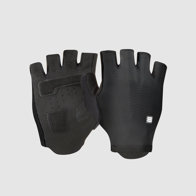 Letné cyklistické rukavice Sportful Pro čierne