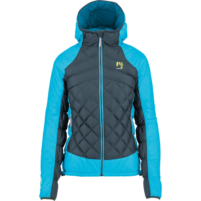 Outdoorová bunda dámska Karpos Lastei Active Plus bridlicová/tyrkysová