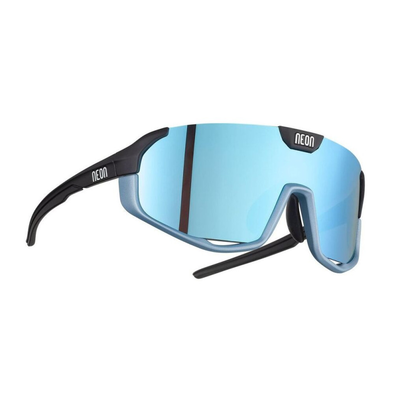 Cyklistické okuliare Neon Optic Canyon Avio/Black Matt, Mirror Super White Cat. 3