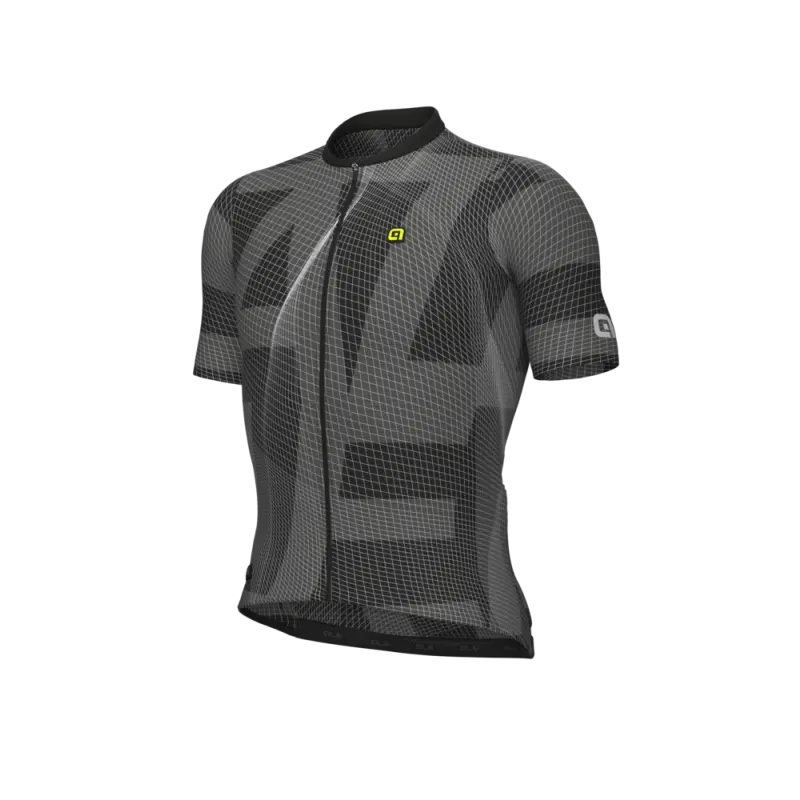 Férfi nyári kerékpáros mez Alé Cycling PR-E Synergy fekete