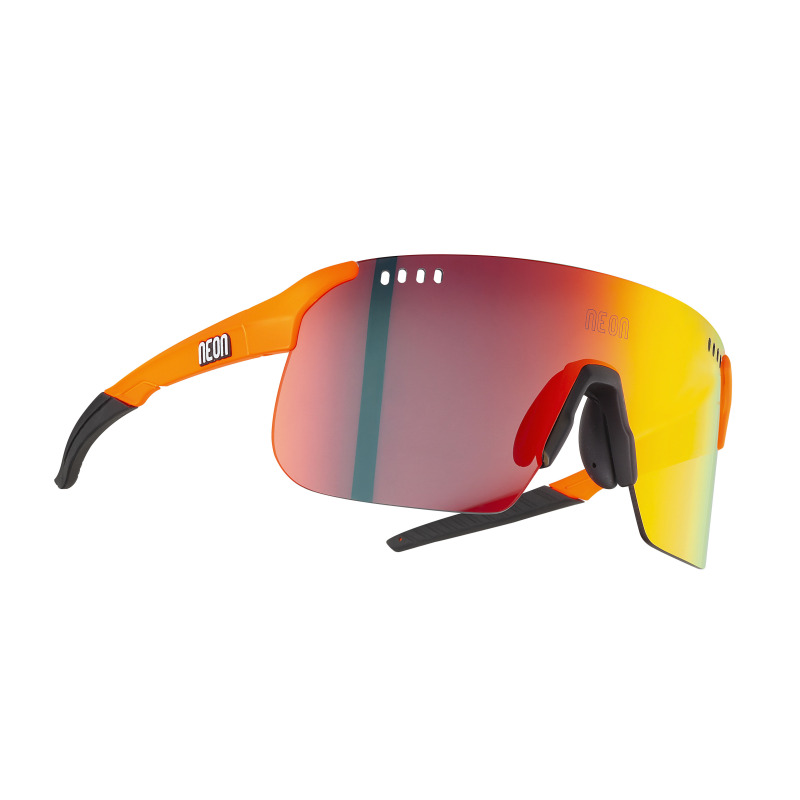 Cyklistické okuliare Neon Sky 2.0 Air Mirror Red cat 3 oranžové