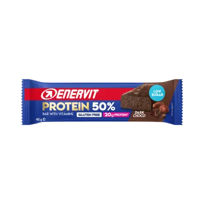 ENERVIT Protein Bar 50% - tmavá čokoláda