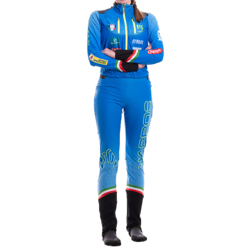 Skialpová kombinéza dámska Karpos Race Italia modrá