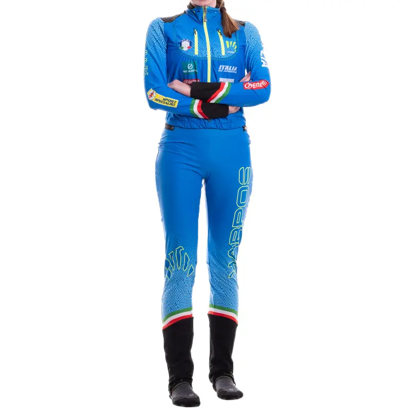 Skialpová kombinéza dámska Karpos Race Italia modrá