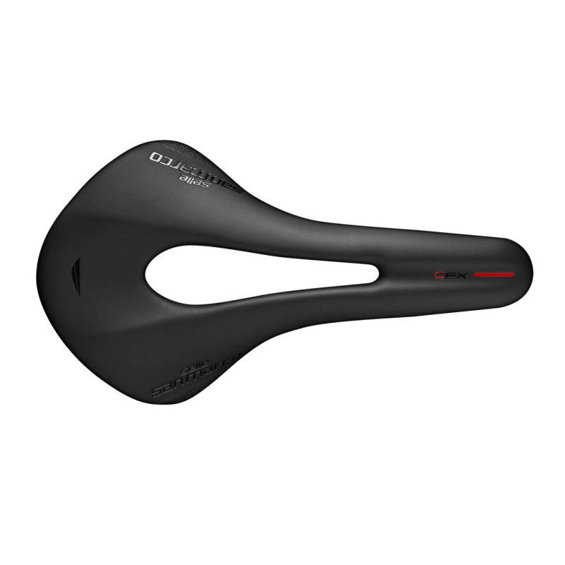 Cyklistické sedlo Selle San Marco Allroad Carbon FX Wide černé