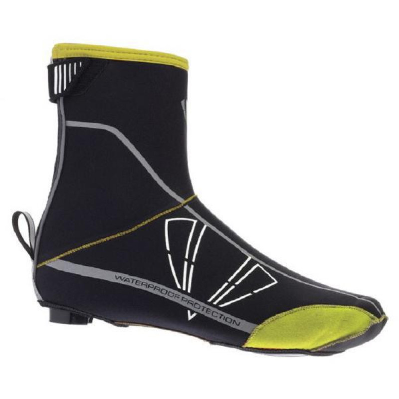 Zimné cyklistické návleky na tretry DMT Neoprene čierne/žlté