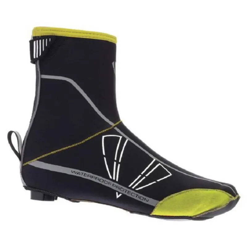 Zimní cyklistické návleky na tretry DMT Neoprene černé/žluté