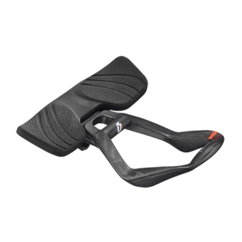 Nástavce na riadidlá ISAAC Airflow Sirocco Mini Clip-On Carbon čierne