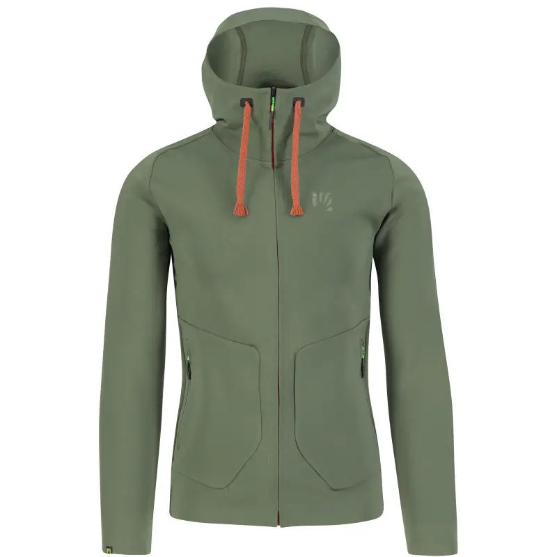 Outdoorová bunda pánska Karpos Easyfrizz Winter Thyme zelená