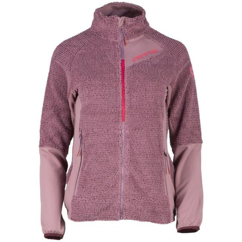 Outdoorová flíska dámska GTS Waffle ružová