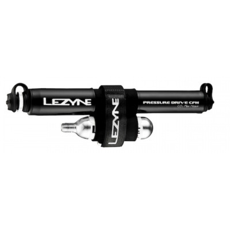 Pumpa na bicykel Lezyne PRESSURE DRIVE CFH HI GLOSS čierna