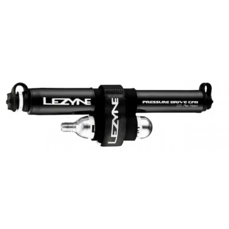 Pumpa na bicykel Lezyne PRESSURE DRIVE CFH HI GLOSS čierna
