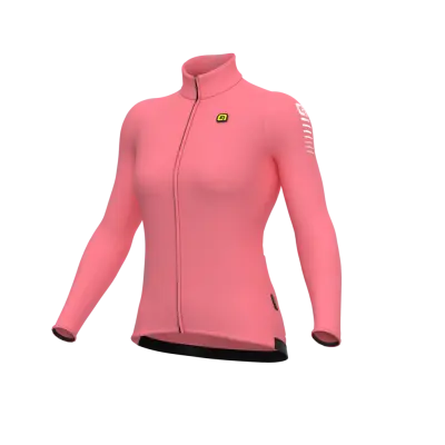 Zateplený cyklistický dres ALÉ dámský WARM RACE R-EV1   _0