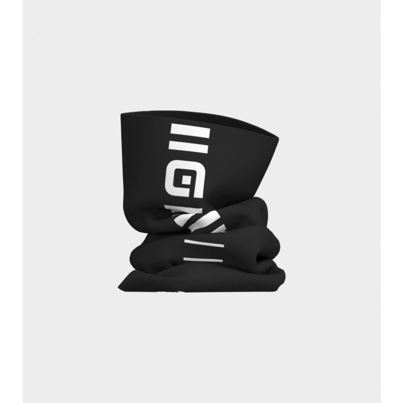 Cyklistický nákrčník Alé Identity Tubolar Headgear černý/bílý