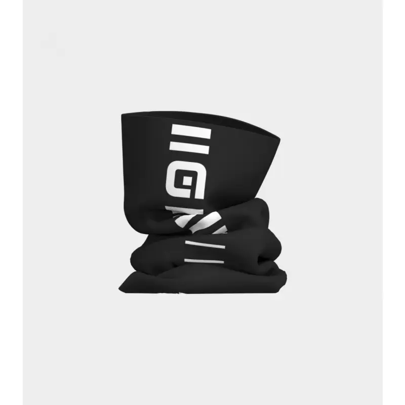 Cyklistický nákrčník Alé Identity Tubolar Headgear černý/bílý