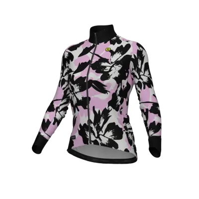 zatepleny-cyklisticky-dres-damsky-ale-cycling-pr-e-flower-cierny-ruzovy