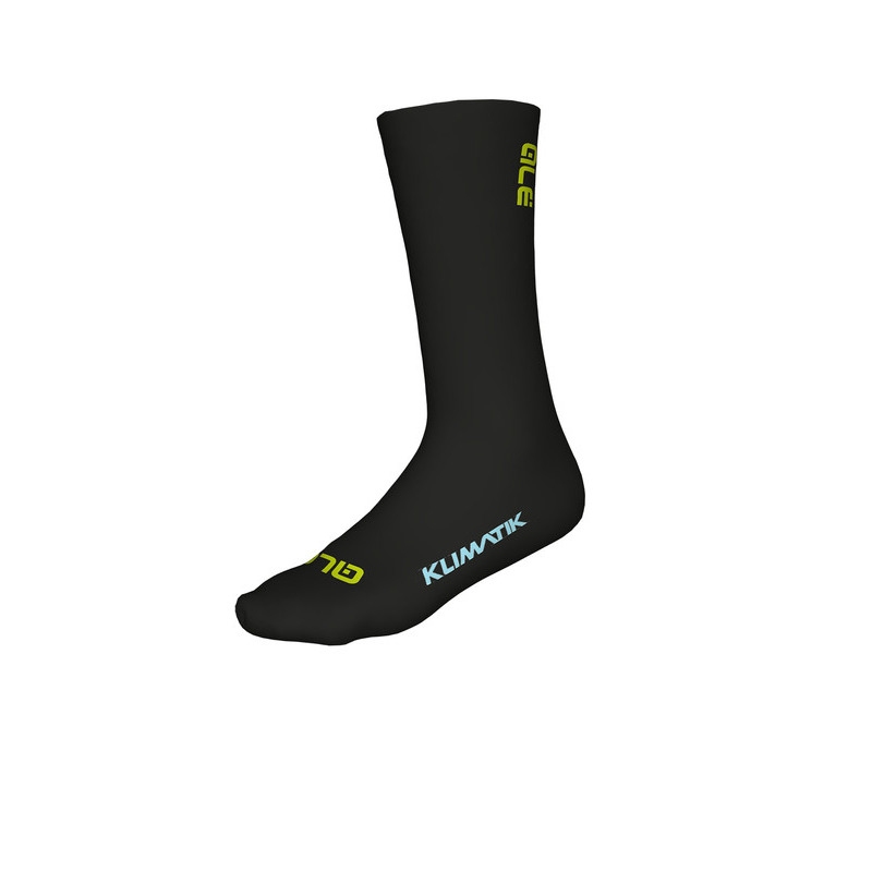 Zimné cyklistické ponožky Alé Team Klimatik Socks H22 čierne