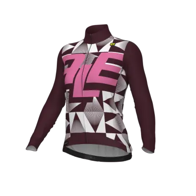 Zateplený cyklistický dres ALÉ dámský PR-E MULTIVERSO_0