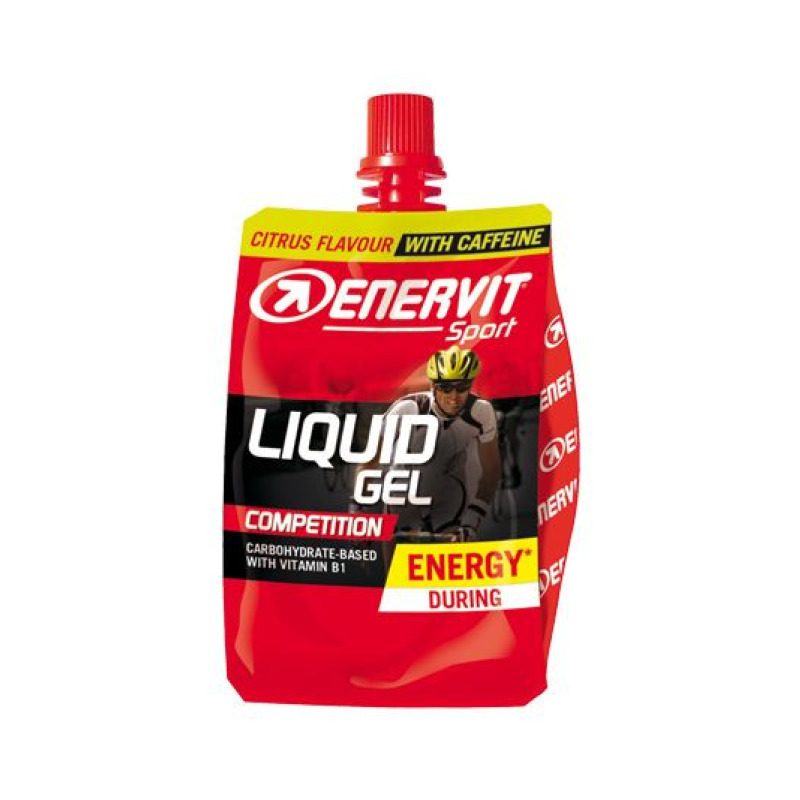 Energetický gel Enervit Liquid s kofeinem citrus 60 ml