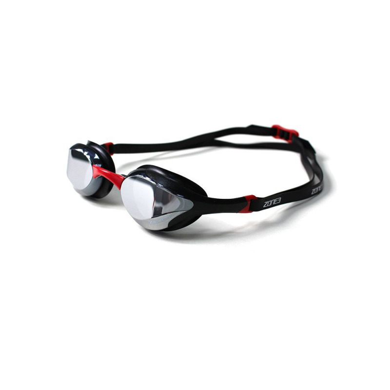Plavecké brýle Zone3 Volaire Streamline Racing Goggles černé/červené