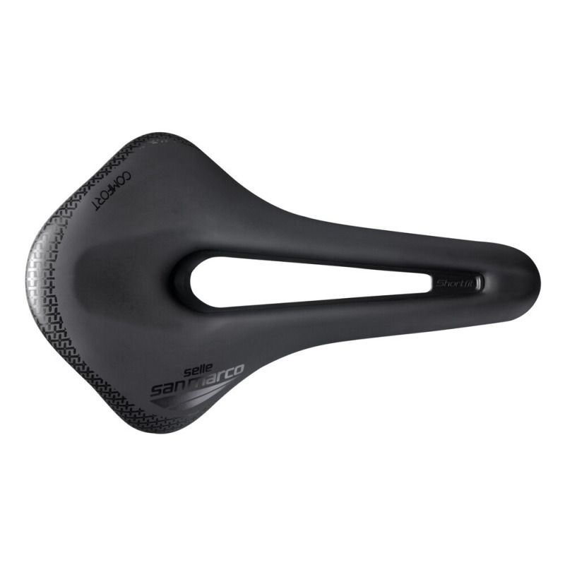 Cyklistické sedlo Selle San Marco Shortfit 2.0 Open-Fit Dynamic Narrow černé