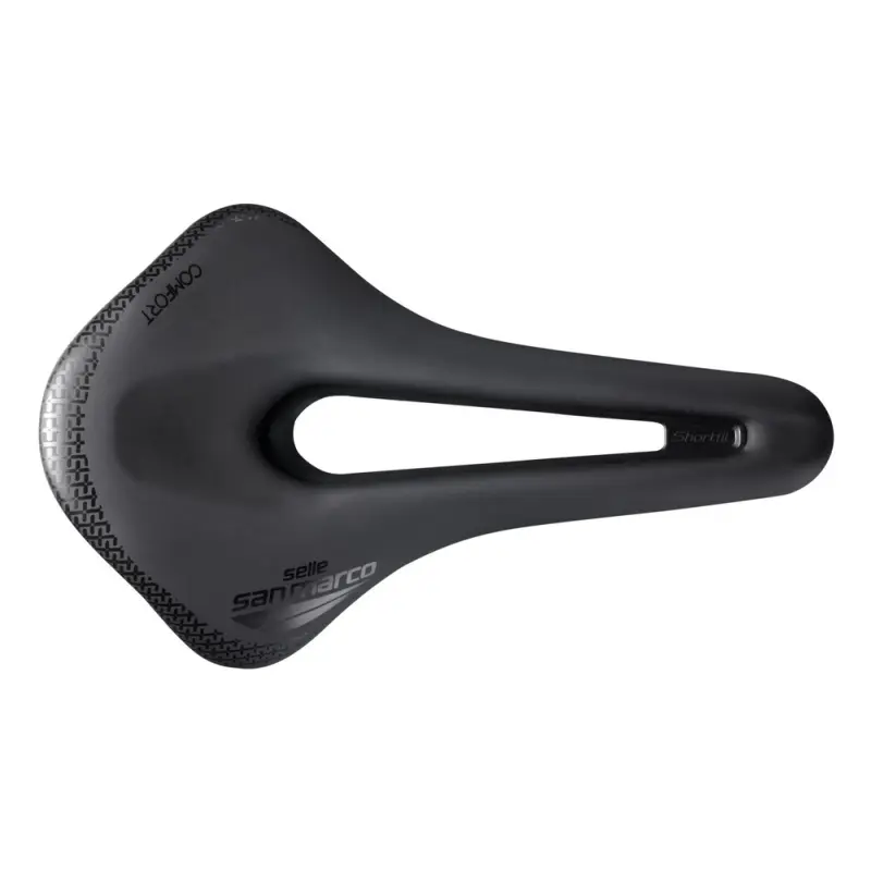 Cyklistické sedlo Selle San Marco Shortfit 2.0 Open-Fit Dynamic Narrow černé