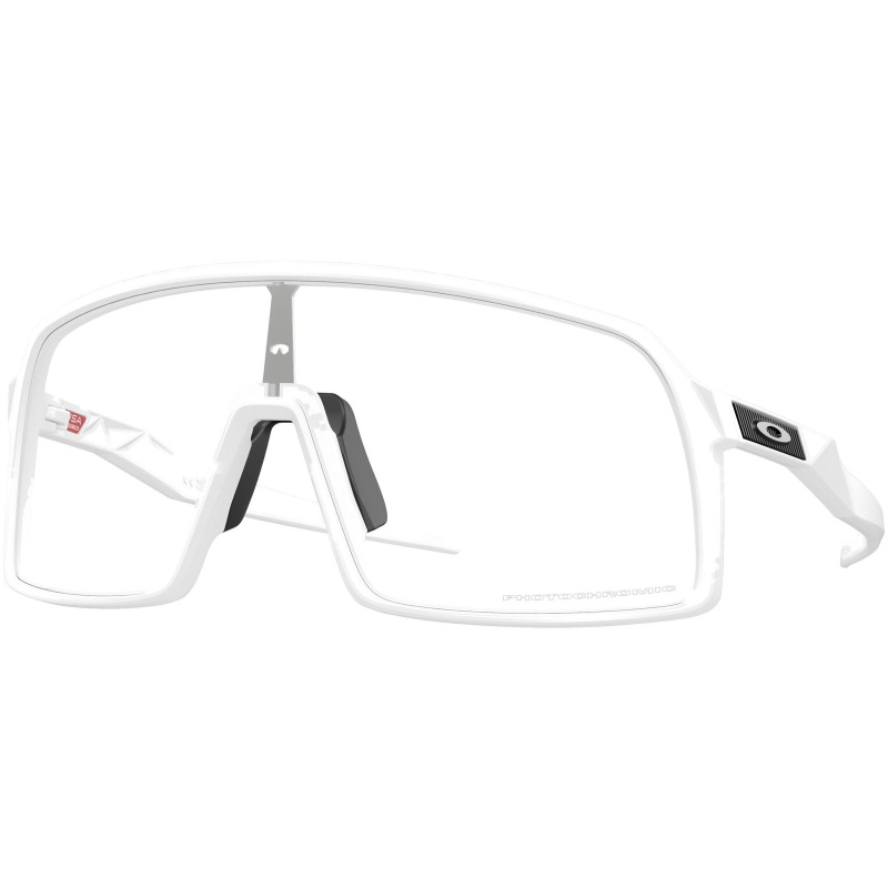 Sluneční brýle Oakley Sutro Lite Matte White Clear Photochromic bílé