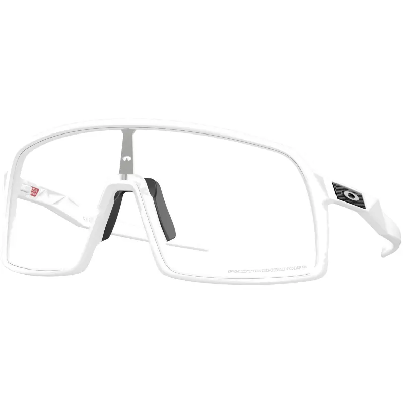 Slnečné okuliare Oakley Sutro Lite Matte White Clear Photochromic biele
