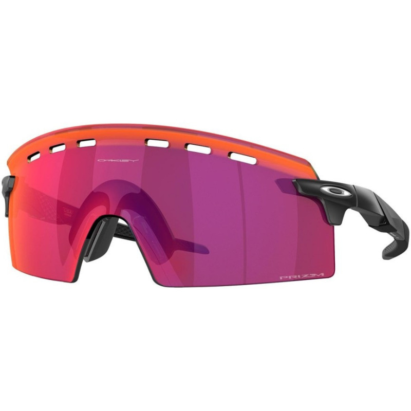 Sluneční brýle Oakley Encoder Strike Vented Matte Black Prizm Road růžové