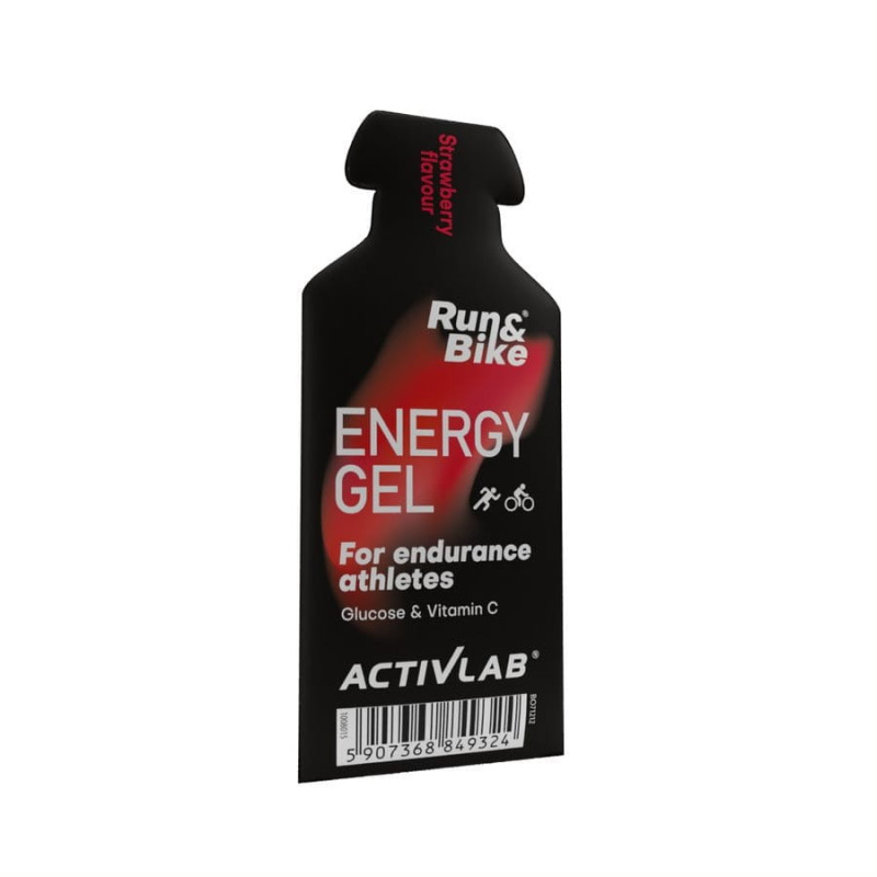 Run and Bike ActivLab Energy gél s príchuťou jahoda