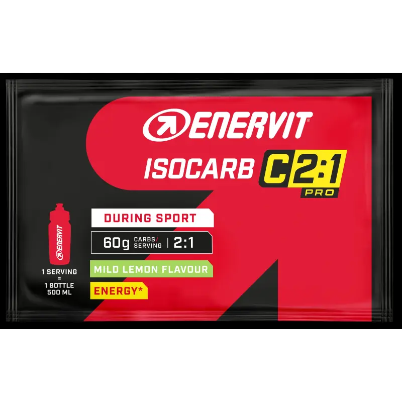 Energetický nápoj Enervit Isocarb C2:1 65 g citrón
