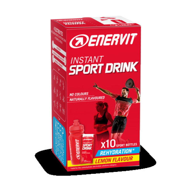 Rozpustný prášok Enervit Sport Drink 10x 16 g citrón