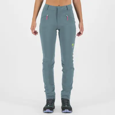 Karpos FANTASIA EVO dámske nohavice Spring Lake/Vintage Indigo