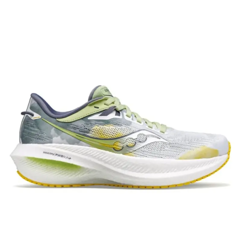 Běžecká obuv Saucony S10881-138 TRIUMPH 21 white/fern 4 dámská zelená/bílá