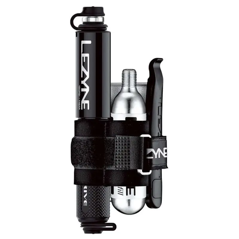 Pumpa na bicykel Lezyne POCKET DRIVE HV LOADED čierna