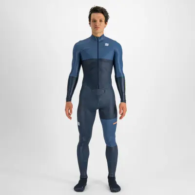 Sportful APEX KOMBINÉZA tmavomodrá/žltá
