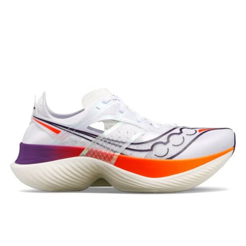 pánská obuv saucony S20768-126 ENDORPHIN ELITE white/vizired 7,5