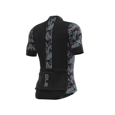 Letný cyklodres pánsky ALÉ OFF-ROAD GRAVEL JOSHUA kvetovaný