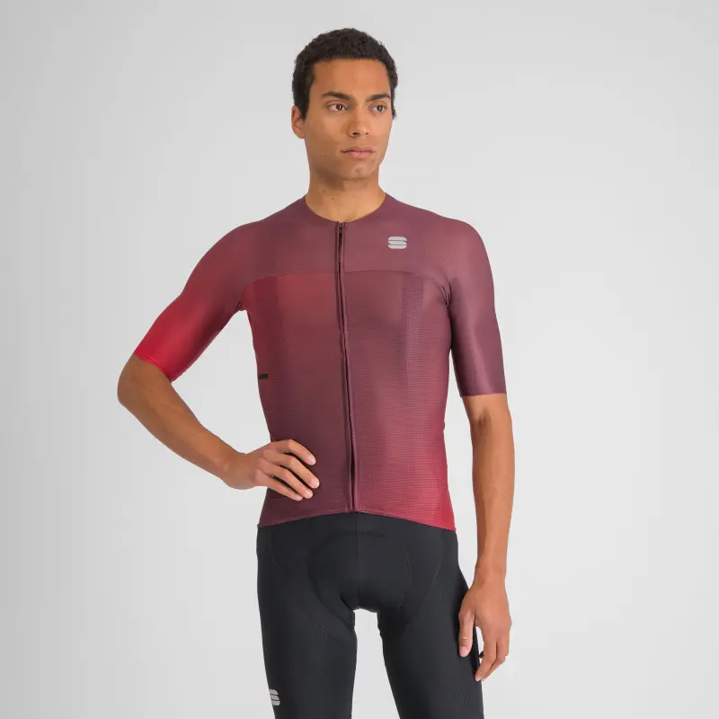 Letní cyklistický dres Sportful Light pánský bordó