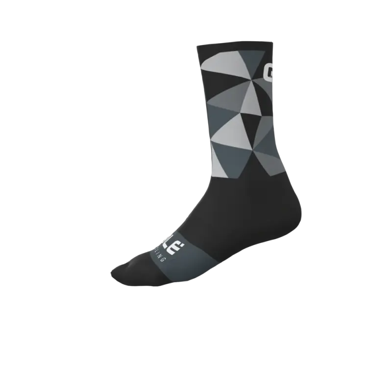 Letné cyklistické ponožky Alé Cycling Action Accessori čierne