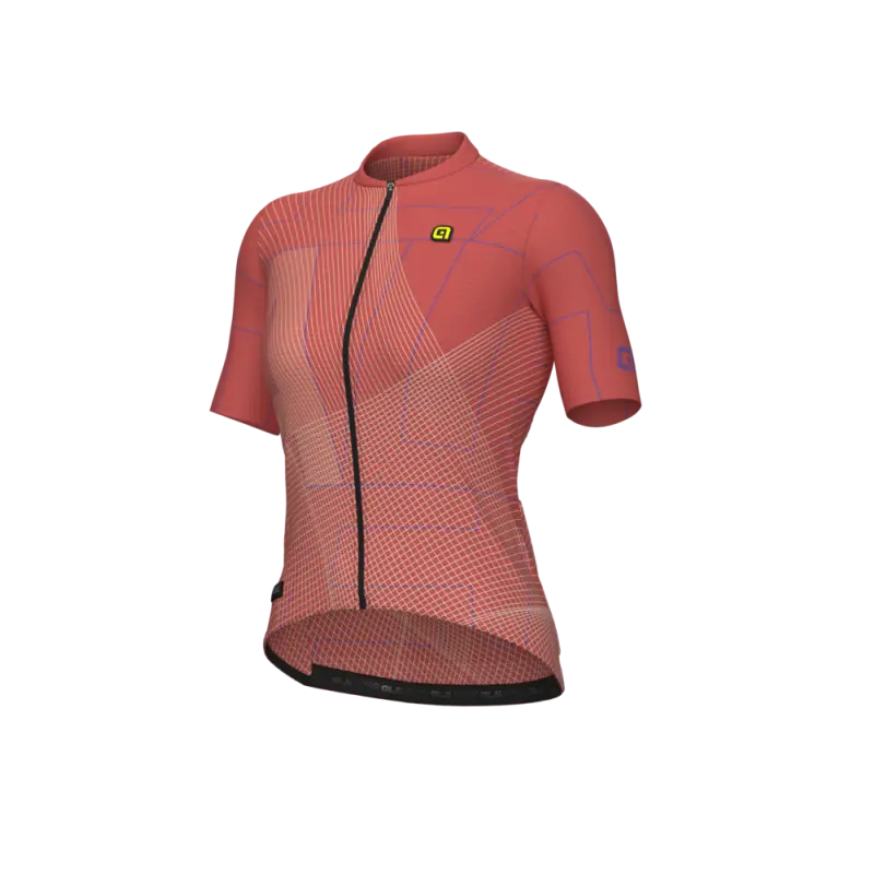Letný cyklistický dres Alé Cycling PR-E Synergy dámsky červený