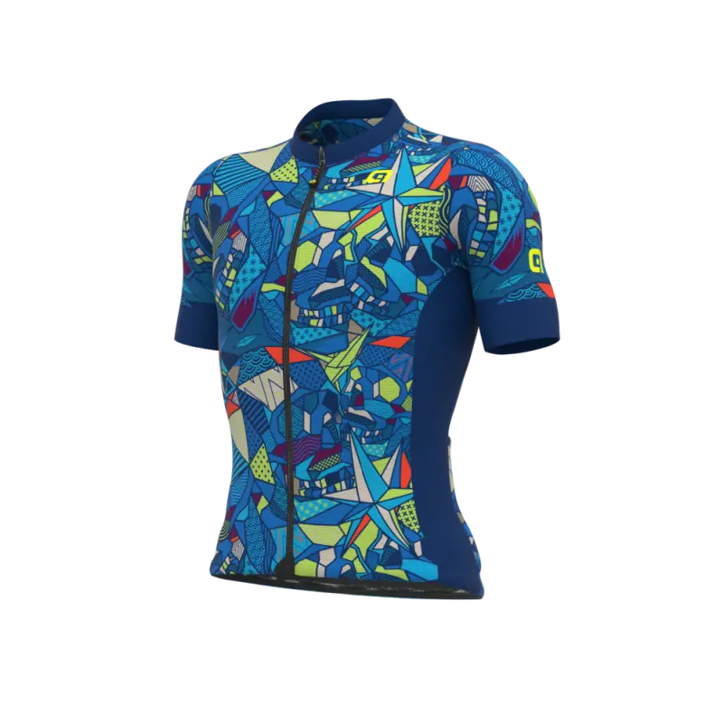 Letný cyklistický dres Alé Cycling Over Pragma pánsky modrý