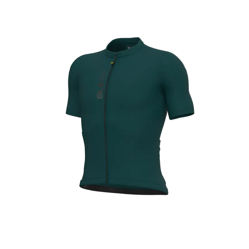 Letný cyklistický dres Alé Cycling Pragma Color Block Off Road pánsky zelený