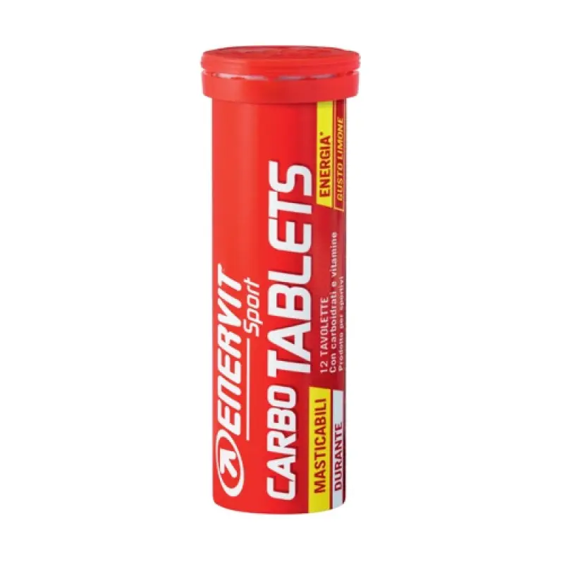 Energetické tablety Enervit Carbo Tablets citrón 12 tablet