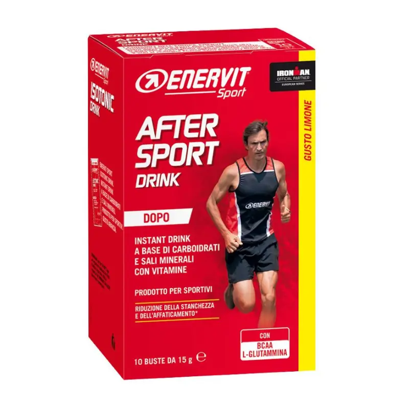 Regenerační nápoj Enervit After Sport Drink 10x15g citron