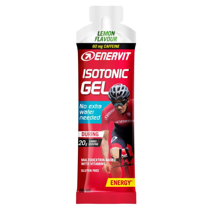 Energetický gel Enervit Isotonic Gel s kofeinem citrón 60 ml