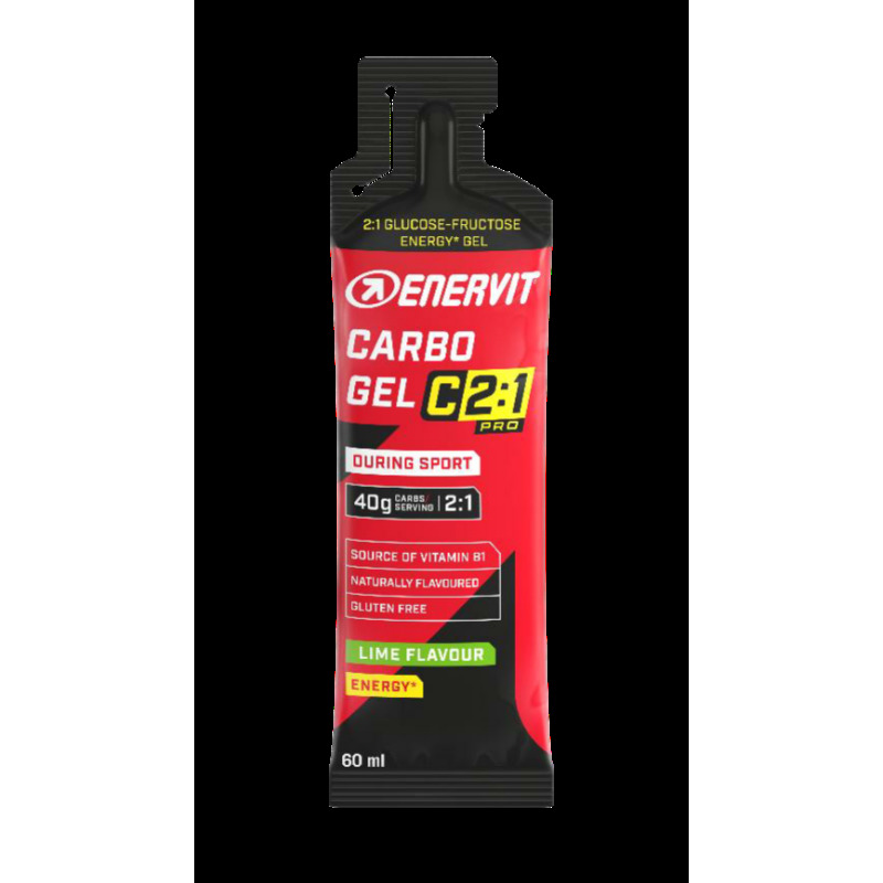 Energetický gel Enervit Carbo Gel C2:1 limetka