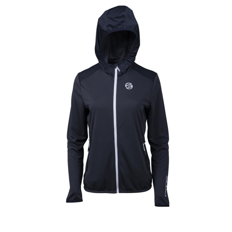 Outdoorová mikina dámska GTS Comb Mix Hoodie modrá