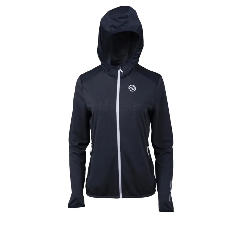 Outdoorová mikina dámská GTS Comb Mix Hoodie modrá