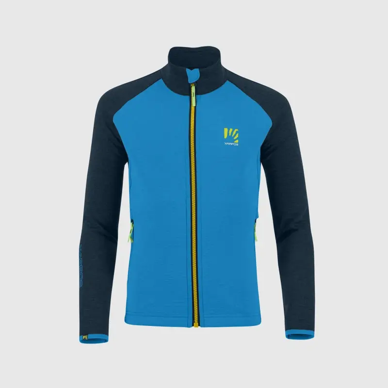 Outdoorová flíska dětská Karpos Federa Kid Diva Blue/Midnight modrá